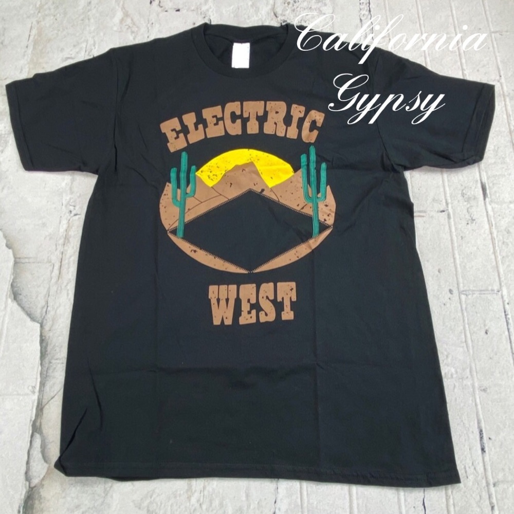 electric west T-shirt Retro - Picture 3 of 8